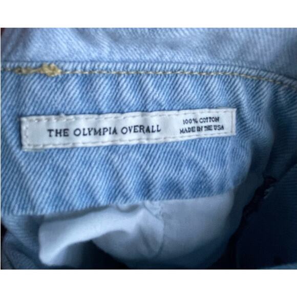 EVE Denim The Olympia Overall in Nolita Light Blue Size 30 - Picture 7 of 9
